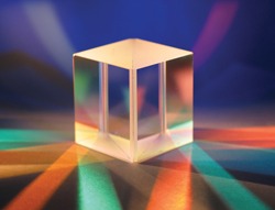 Example of beam splitter cube