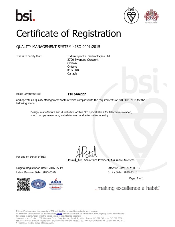 ISO-Certification