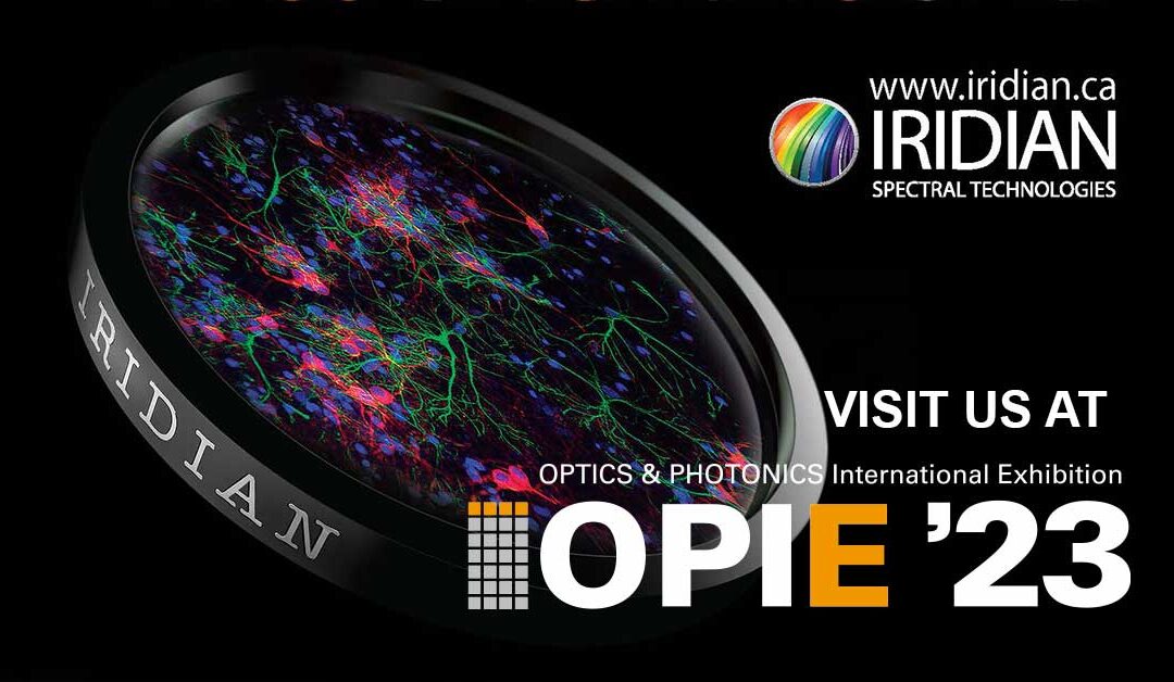 Visit Iridian Booth at OPIE 2023!