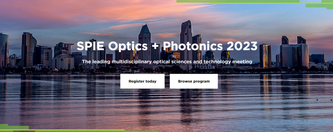 Join Iridian at the SPIE Optics + Photonics Event 22242023