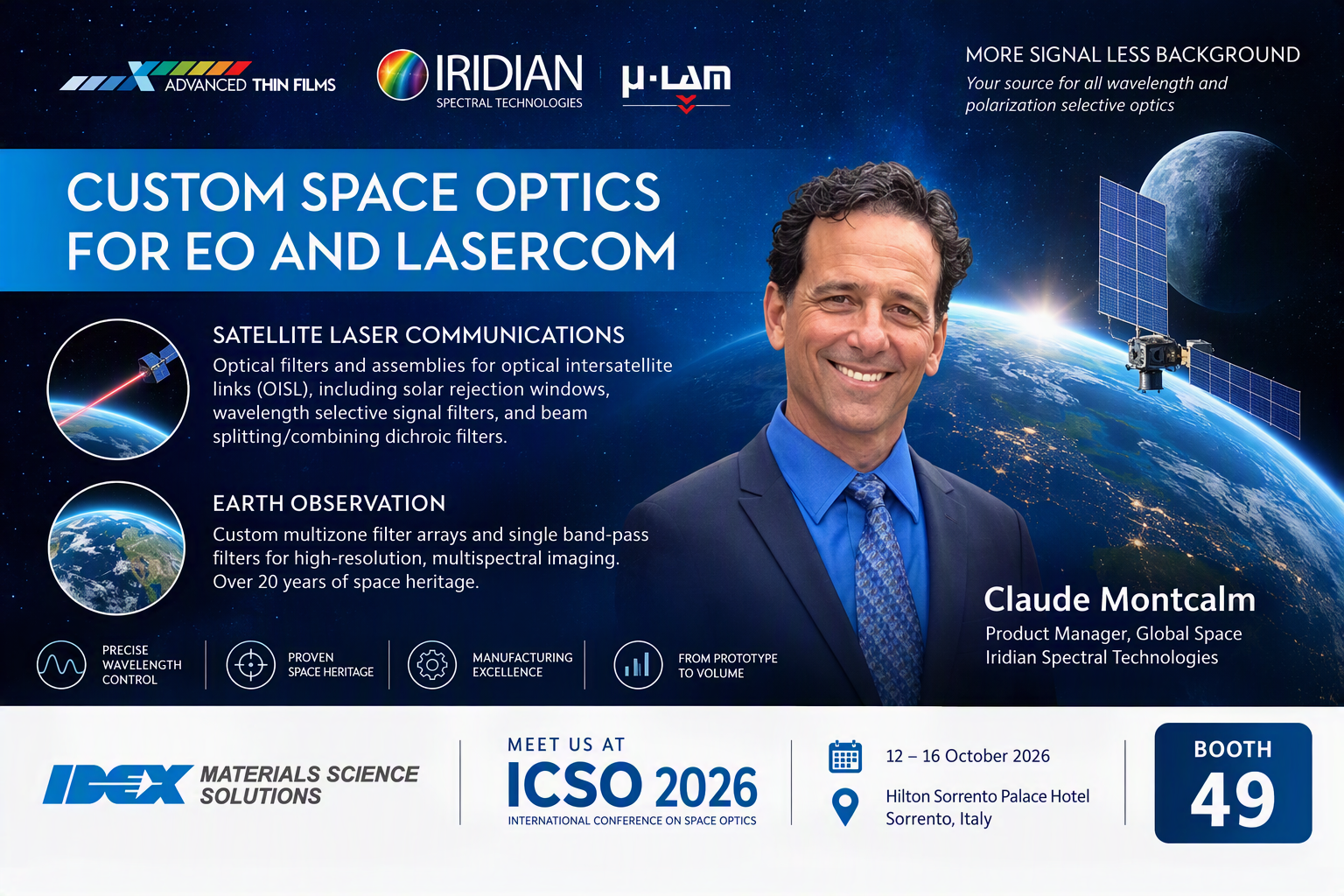 Meet Iridian at ICSO 2026 Meet Iridian at ICSO 2026